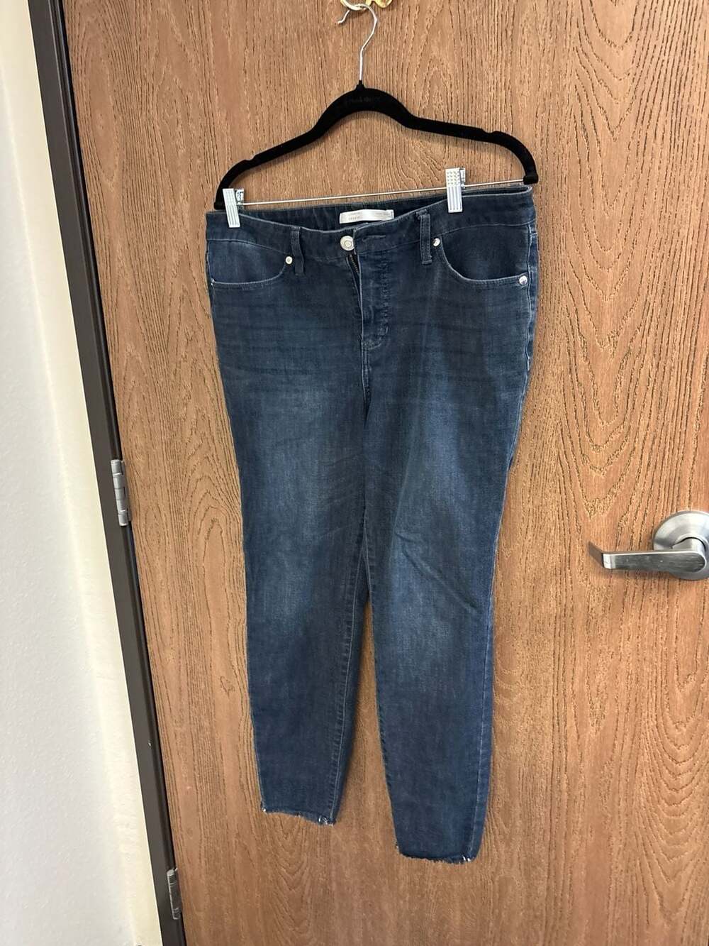 LC Lauren Conrad Super Skinny Dark Wash Jeans Size 14